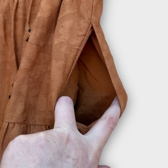 Anthropologie Bohemian Tiered Midi Skirt - Picture 5 of 13